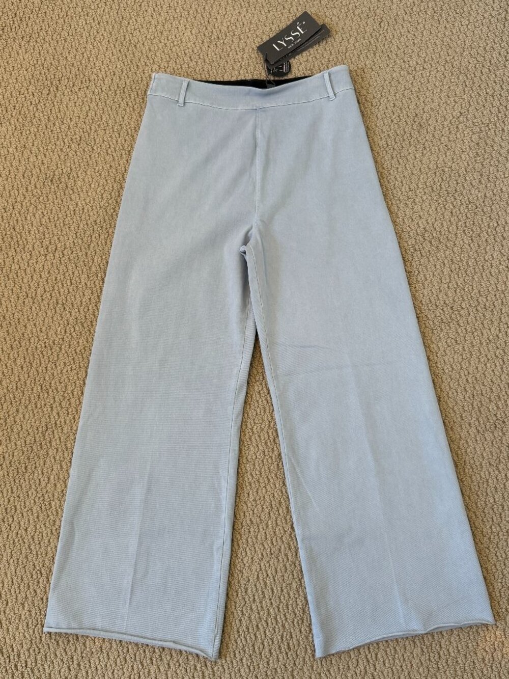 NWT 'Lyssentials Wide Leg Denim Trousers